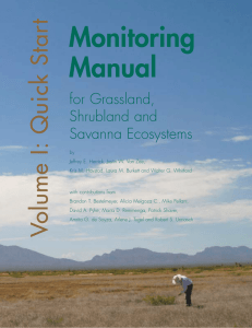 Monitoring Manual t for Grassland,