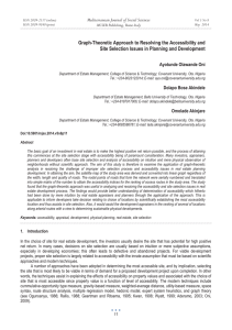 Graph-Theoretic Approach to Resolving the Accessibility and