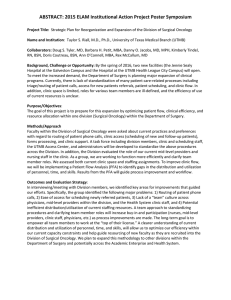 ABSTRACT: 2015 ELAM Institutional Action Project Poster Symposium