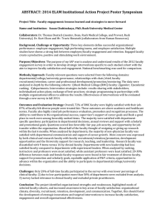 ABSTRACT: 2014 ELAM Institutional Action Project Poster Symposium