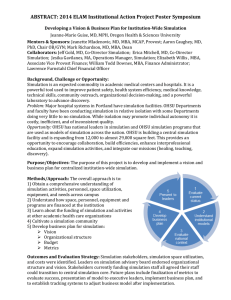 ABSTRACT: 2014 ELAM Institutional Action Project Poster Symposium