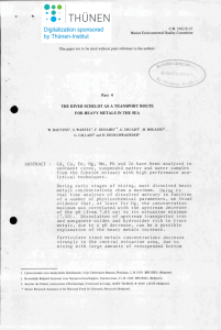 C.M.1982/E:37 Marine Environmental Quality Commillee