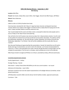 UMSL SBA Meeting Minutes – September 2, 2014