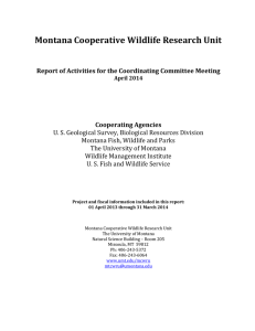 Montana Cooperative Wildlife Research Unit
