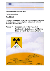 Radiation Protection 132 MARINA II