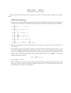 Math 1210-1 HW 11
