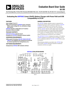 Evaluation Board User Guide UG-595