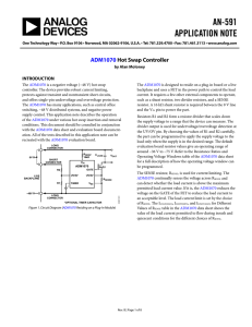 AN-591 APPLICATION NOTE