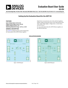 Evaluation Board User Guide UG-054