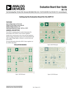 Evaluation Board User Guide UG-116