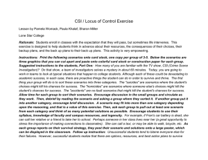 CSI / Locus of Control Exercise
