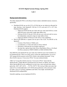 ECE351 Digital Systems Design, Spring 2016 Lab 2 Background information: