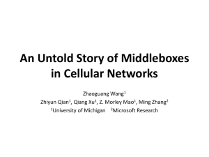 An Untold Story of Middleboxes in Cellular Networks