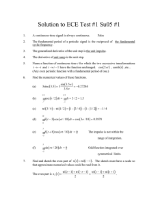 Solution to ECE Test #1 Su05 #1