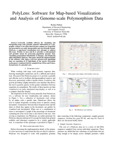 PolyLens: Software for Map-based Visualization and Analysis of Genome-scale Polymorphism Data