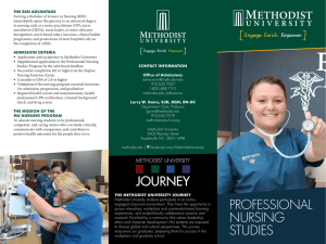 THE BSN ADVANTAGE Earning a Bachelor of Science in Nursing (BSN)