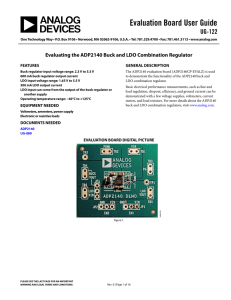 Evaluation Board User Guide UG-122