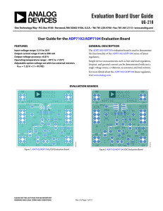 Evaluation Board User Guide UG-218  e