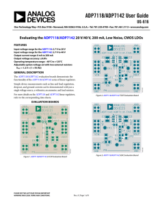 ADP7118/ADP7142 User Guide UG-616