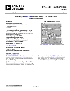 EVAL-ADP7156 User Guide UG-809