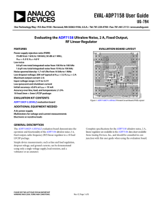 EVAL-ADP7158 User Guide UG-794