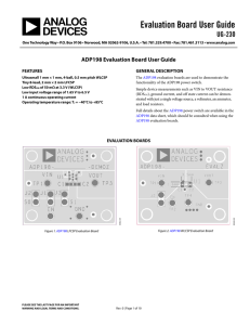 Evaluation Board User Guide UG-230