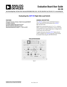 Evaluation Board User Guide UG-336