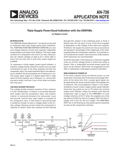 AN-726 APPLICATION NOTE