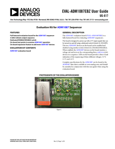 EVAL-ADM1087EBZ User Guide UG-617