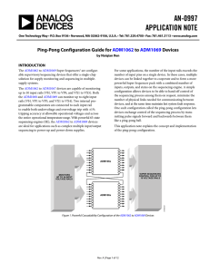 AN-0997 APPLICATION NOTE