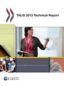 TALIS 2013 Technical Report T