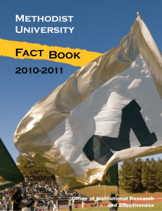 Fact Book Methodist University