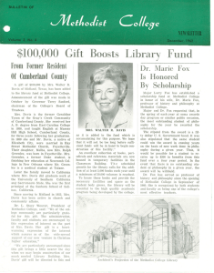 Fund Library Boosts Is Honored