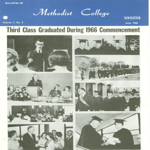 ~- ----- • Third Class Graduated During 1966 Commencement
