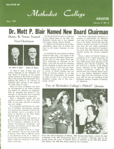 P. Dr. Mott Blair Named New Board Chairman Henry B. Nixon Named