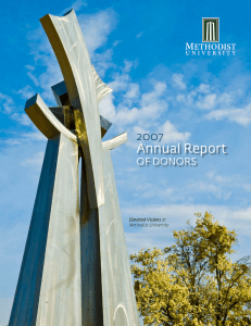 Annual Report 2007 of DonoRs