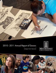2010 - 2011 Annual Report of Donors Empower.