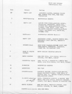 March news releases chronological file Mailing FACULTYpainting