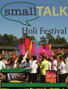 Holi Festival Also In This Issue: Volume 55 Issue 7