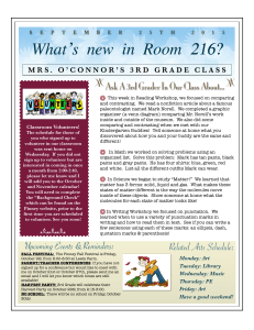 What’s new in Room 216? z