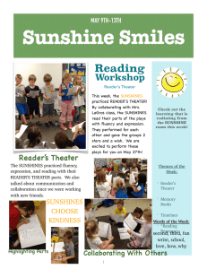 Sunshine Smiles Reading Workshop