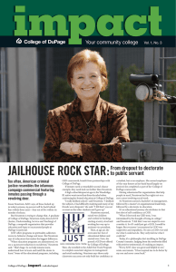 impact JAilhouse Rock sTAR: From dropout to doctorate to public servant