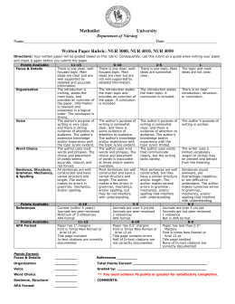 Research paper rubric middle school picture