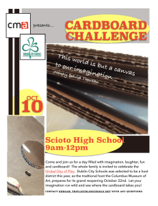 10 CARDBOARD CHALLENGE Scioto High School