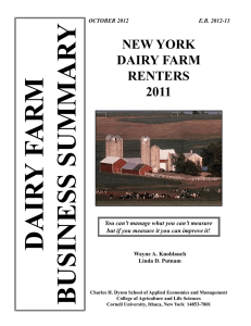 NEW YORK DAIRY FARM RENTERS 2011