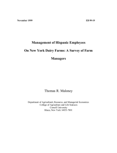 Management of Hispanic Employees Managers