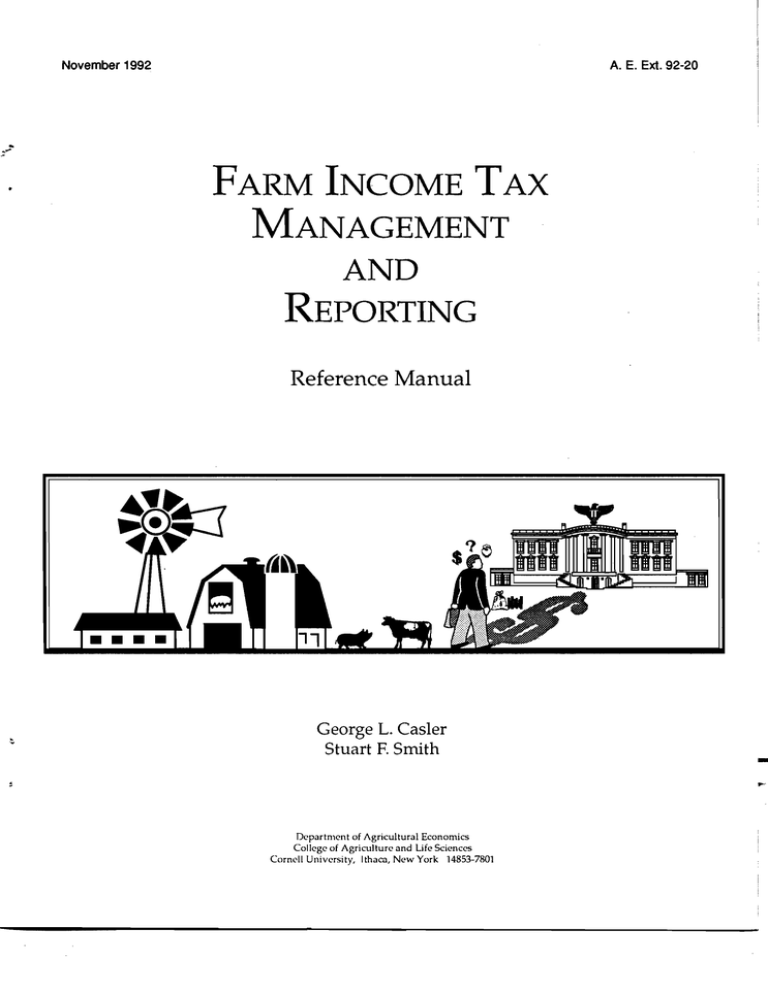 Farm Income Tax Return