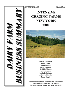 DAIRY FARM INTENSIVE GRAZING FARMS NEW YORK