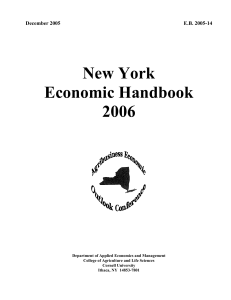 New York Economic Handbook 2006