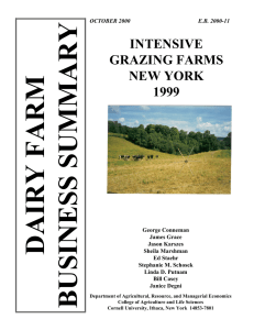 DAIRY FARM INTENSIVE GRAZING FARMS NEW YORK